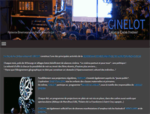 Tablet Screenshot of cine-lot.com